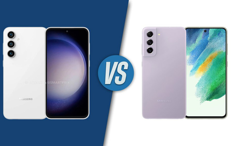 مقایسه گلکسی S23 FE با گلکسی S21 FE سامسونگ