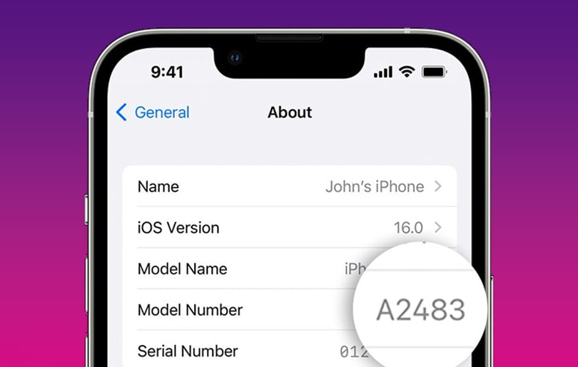 پارت‌نامبر آیفون چیست؟